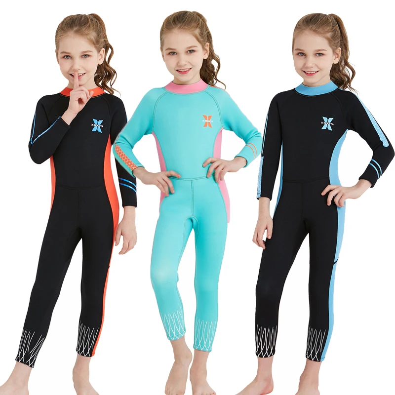 2.5mm Neoprene Wetsuit Scuba Diving Suits Wram swimsuit Kids Thermal Swimwear Summer Rash Guard
2.5mm Neoprene Wetsuit Scuba Diving Suits Wram swimsuit Kids Thermal Swimwear Summer Rash Guard