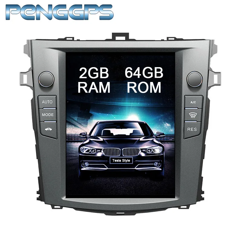 Tesla Style 10.4 Inch IPS Screen Car GPS Navigation NO DVD Player Unit for Toyota Corolla 2007-2013 Android 7.1 Headunit Satnav
Tesla Style 10.4 Inch IPS Screen Car GPS Navigation NO DVD Player Unit for Toyota Corolla 2007-2013 Android 7.1 Headunit Satnav