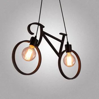 Retro Cafe Industrial Style Restaurant Bicycle Children's Room Aisle Creative Internet Cafe Personality Art Bicycle Pendant lamp
Retro Cafe Industrial Style Restaurant Bicycle Children's Room Aisle Creative Internet Cafe Personality Art Bicycle Pendant lamp