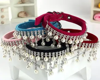 10pcs pet dog cat fashion collar supplies doggy bling rhinestone pearl necklace puppy jewelry dogs cats collars pets accessories
10pcs pet dog cat fashion collar supplies doggy bling rhinestone pearl necklace puppy jewelry dogs cats collars pets accessories