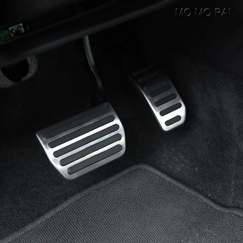 

No Drill Aluminium Fuel Brake Sport Pedal Pad For VOLVO S60 S80 V60 XC60 AT Automatic Car