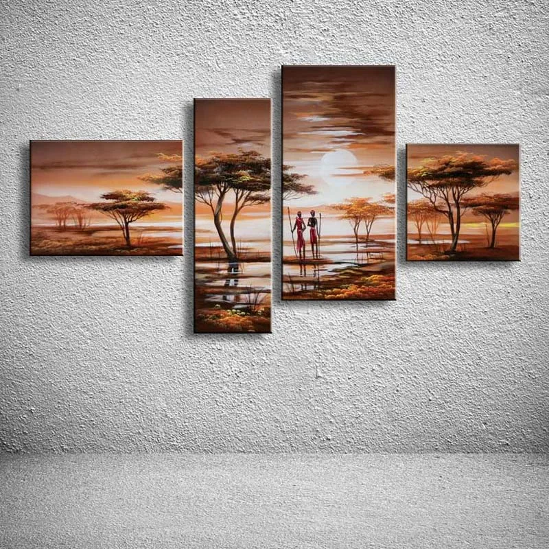 handmade oil painting on canvas modern Africa Landscape Painting Best Art oil painting original directly from artist AR-015
handmade oil painting on canvas modern Africa Landscape Painting Best Art oil painting original directly from artist AR-015