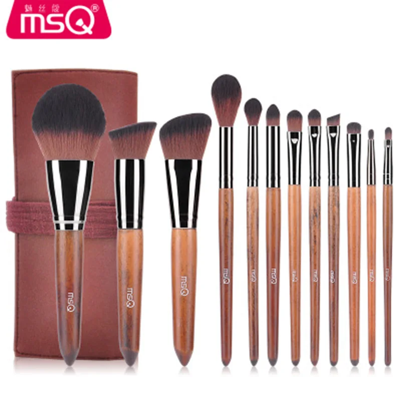MSQ 12PCS Makeup Brush Professional Set Makeup Tools Accessories Foundation Eyeshadow Cosmetics Powder Brush With Leather Case
MSQ 12PCS Makeup Brush Professional Set Makeup Tools Accessories Foundation Eyeshadow Cosmetics Powder Brush With Leather Case
