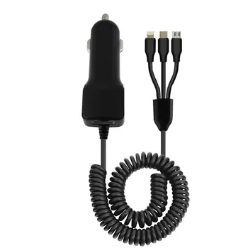 SOONHUA Fashionable 5V 2.1A Micro USB Type C Car Charger IC Control Protection Adapter With LED Indicator For iPhone Samsung S9
SOONHUA Fashionable 5V 2.1A Micro USB Type C Car Charger IC Control Protection Adapter With LED Indicator For iPhone Samsung S9