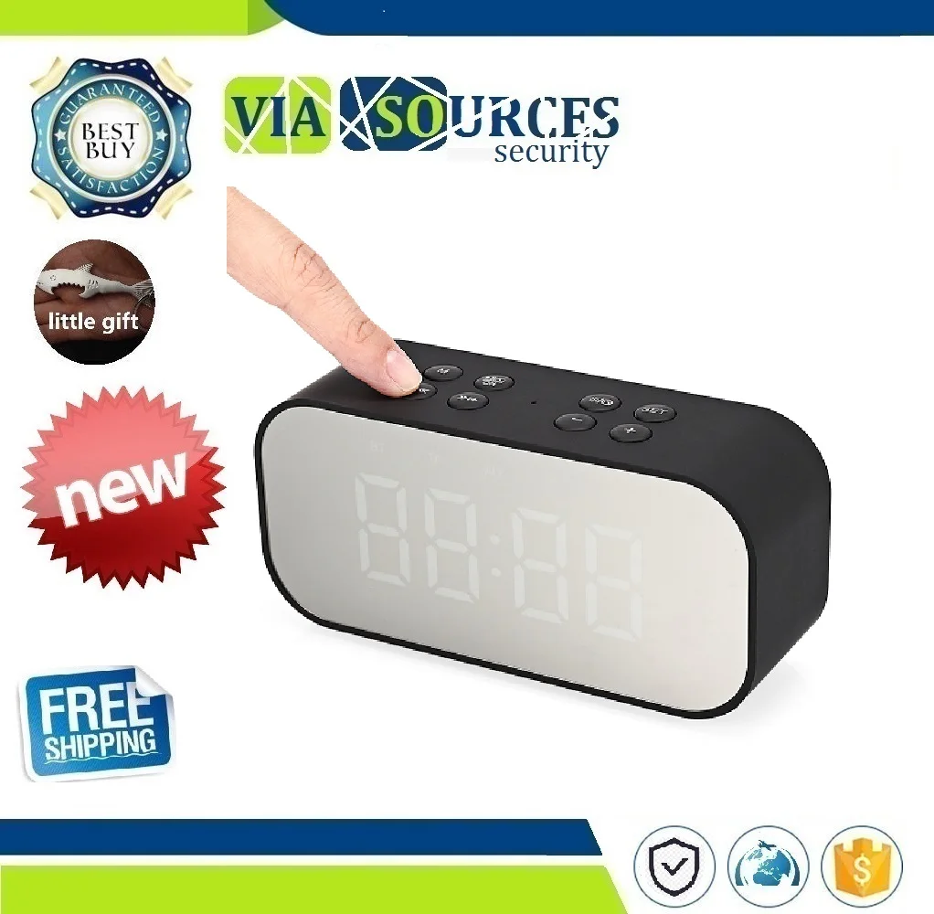 NEW BT501 Portable Wireless Bluetooth Speaker Column Subwoofer Music Sound Box LED wireless speaker with Alarm Clock mirror
NEW BT501 Portable Wireless Bluetooth Speaker Column Subwoofer Music Sound Box LED wireless speaker with Alarm Clock mirror