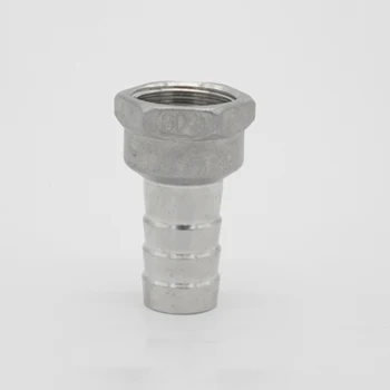 1" BSP Female Thread x 25mm Hose Barb Tail 304 Stainless Steel Hex Hose Nipple Barbed Pipe Fitting Connector For Water Oil Air
1" BSP Female Thread x 25mm Hose Barb Tail 304 Stainless Steel Hex Hose Nipple Barbed Pipe Fitting Connector For Water Oil Air