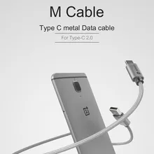 Original Wsken USB Type C Type-C 2.0 Fast Charging & Sync Metal Data Charger Cable for Huawei P9 MacBook Xiaomi 4C 5 Note7