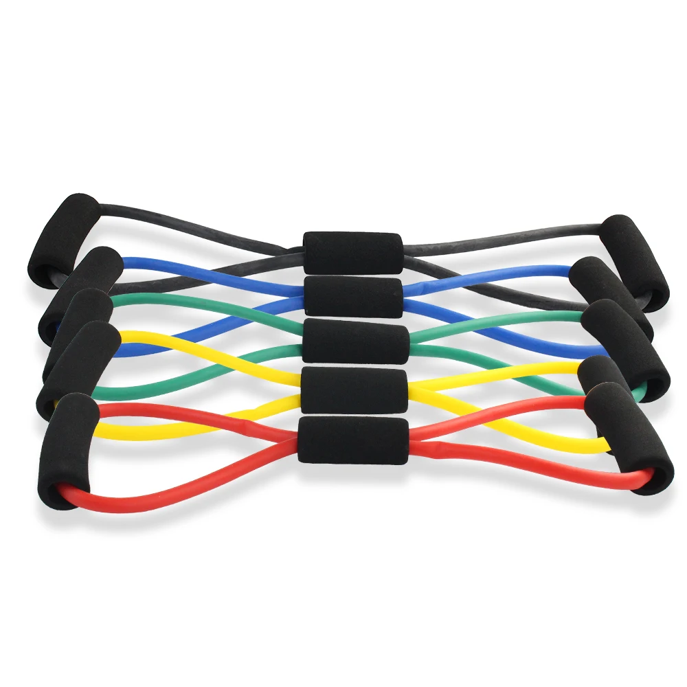 8 Word Chest Developer Eight-character puller Yoga assisted pull rope chest expander Fitness body equipment
8 Word Chest Developer Eight-character puller Yoga assisted pull rope chest expander Fitness body equipment