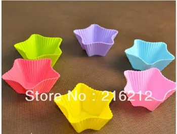 4.4cm Star-shaped Silicone Muffin Cake Cupcake Cup Cake Mould Case Bakeware Maker Mold Tray Baking Jumbo
4.4cm Star-shaped Silicone Muffin Cake Cupcake Cup Cake Mould Case Bakeware Maker Mold Tray Baking Jumbo