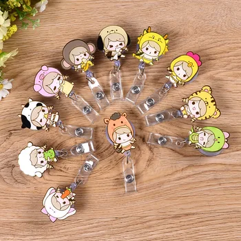 1pcs Korea 12 kinds of lovely animal cartoon Retractable Badge Reel Student Nurse Exihibiton ID Name Card Badge Holder Office S
1pcs Korea 12 kinds of lovely animal cartoon Retractable Badge Reel Student Nurse Exihibiton ID Name Card Badge Holder Office S