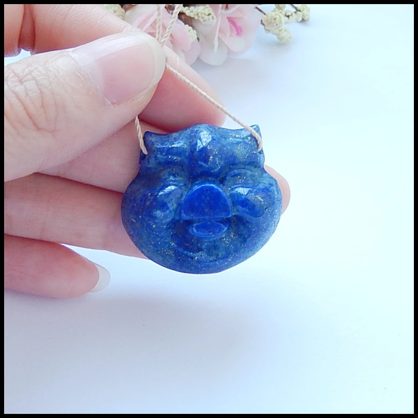 Natural Lapis Lazuli Carved pig Pendant,Natural Lapis Lazuli Pendant,Fashion Jewelry,Hot Selling,32x29x12mm,16.9g
Natural Lapis Lazuli Carved pig Pendant,Natural Lapis Lazuli Pendant,Fashion Jewelry,Hot Selling,32x29x12mm,16.9g