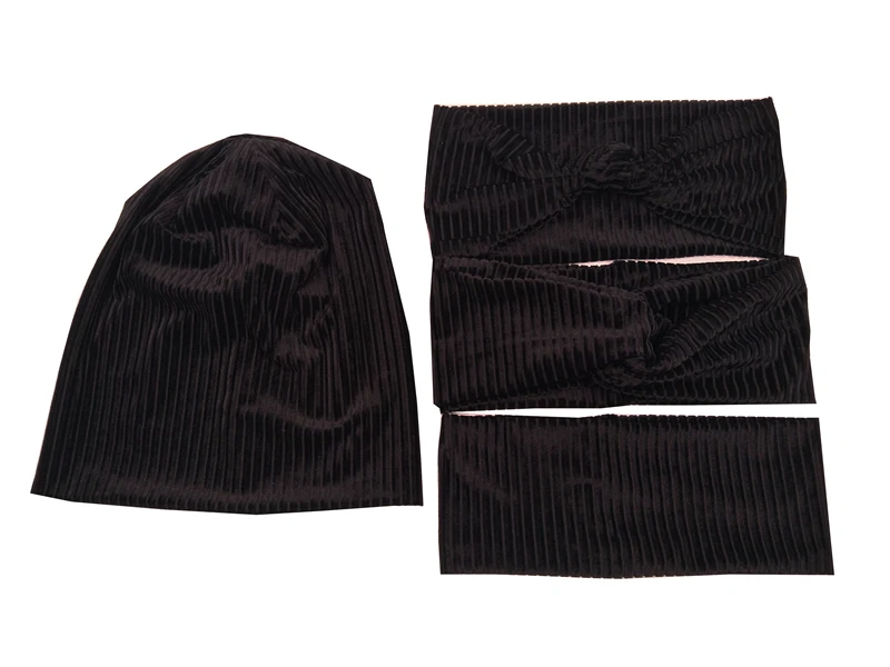 S17515 Newest set good stretch velvet hair accessories fashion black ribbed headwear girls hair bands headband for women
S17515 Newest set good stretch velvet hair accessories fashion black ribbed headwear girls hair bands headband for women