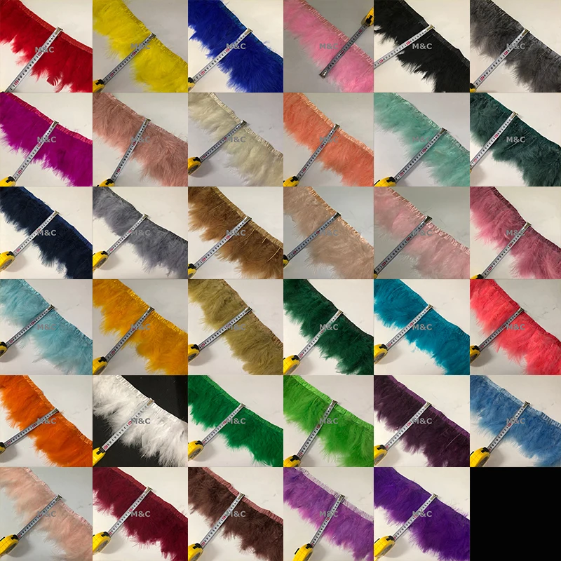 2Yards Fluffy Marabou Feather Trim 10-20cm For Sewing Feather Costume Turkey Feather Trimming Dress Skirt Feather
2Yards Fluffy Marabou Feather Trim 10-20cm For Sewing Feather Costume Turkey Feather Trimming Dress Skirt Feather