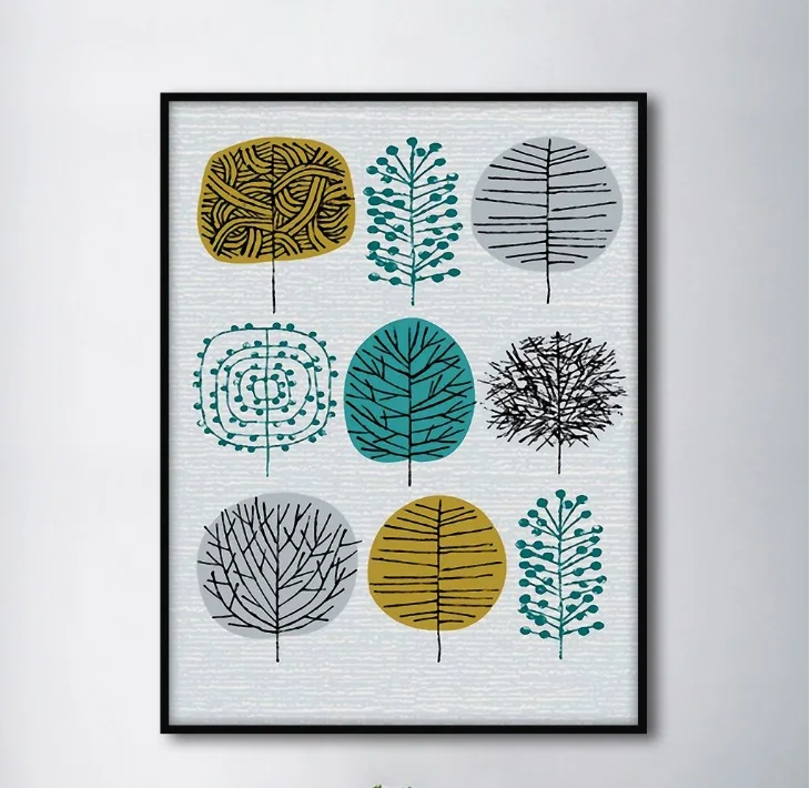Modern Woods Forest Abstract Tree Decorative Paintings Modular Picture Wall Art Canvas Painting for Living Room No Framed
Modern Woods Forest Abstract Tree Decorative Paintings Modular Picture Wall Art Canvas Painting for Living Room No Framed