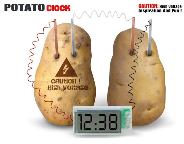 Potato Clock Green Science Project Experiment Kit kids Lab HomeSchool Curriculum DIY Home School Toy Mr Spud Head Educational
Potato Clock Green Science Project Experiment Kit kids Lab HomeSchool Curriculum DIY Home School Toy Mr Spud Head Educational