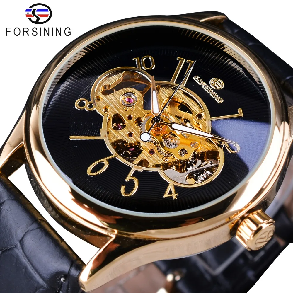 Forsining Classic Creative Skeleton Design Golden Case Transparent Open Work Men Watch Top Brand Luxury Mechanical Wristwatch
Forsining Classic Creative Skeleton Design Golden Case Transparent Open Work Men Watch Top Brand Luxury Mechanical Wristwatch