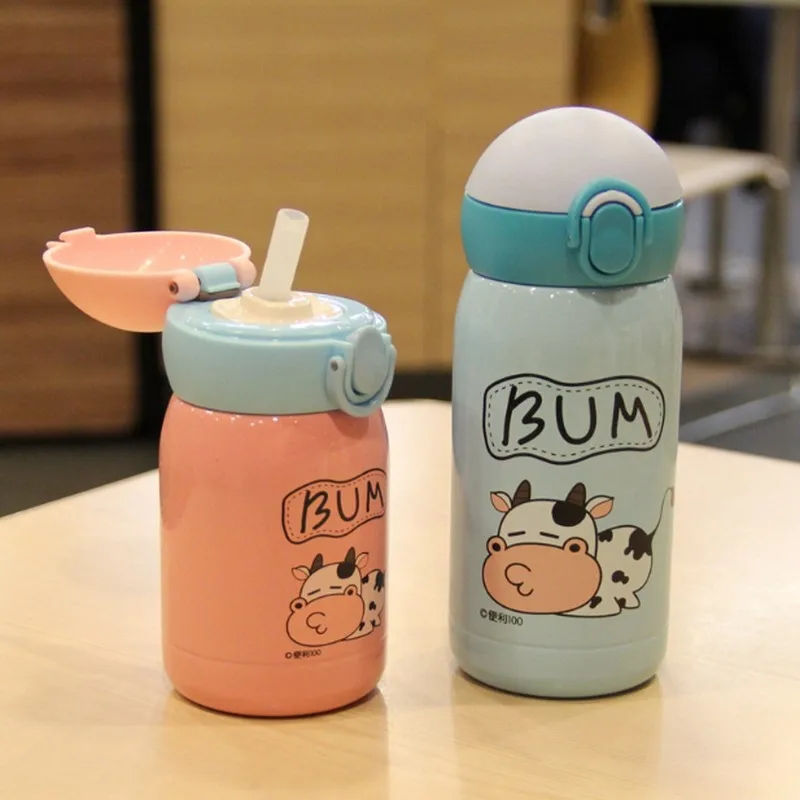 300ml Kids Thermos Bottle with Straw Insulated Drink Mug Leak Proof Stainless Steel Insulated Milk Straw Bottle for Kids White
300ml Kids Thermos Bottle with Straw Insulated Drink Mug Leak Proof Stainless Steel Insulated Milk Straw Bottle for Kids White