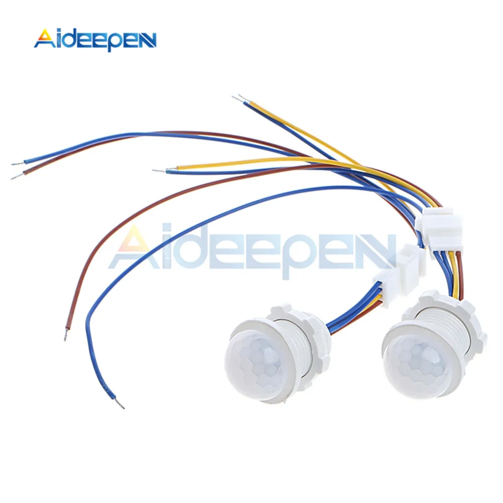 2Pcs 25*35mm PIR Infrared Motion Sensor Switch White Detector IR Switch Controller For Porch Home Lighting LED Lamp
2Pcs 25*35mm PIR Infrared Motion Sensor Switch White Detector IR Switch Controller For Porch Home Lighting LED Lamp