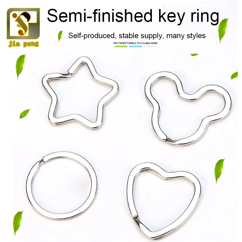 10 Pcs 32mm Metal Key Holder Split Rings Unisex Keyring Keychain Keyfob Accessories Stars Hearts Polygons
10 Pcs 32mm Metal Key Holder Split Rings Unisex Keyring Keychain Keyfob Accessories Stars Hearts Polygons