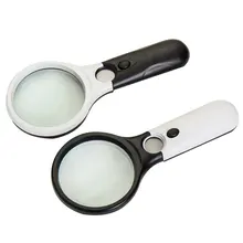 45X Handheld Illuminated Magnifier Glass Mini Microscope Magnifying Reading Maps 3 LED for Seniors loupe Jewelry Repair Tool
45X Handheld Illuminated Magnifier Glass Mini Microscope Magnifying Reading Maps 3 LED for Seniors loupe Jewelry Repair Tool