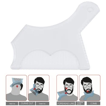 New Innovative Design Beard Shaping Tool Trimming Shaper Template Guide for Shaving or Stencil With Full-Size Comb for Line Up
New Innovative Design Beard Shaping Tool Trimming Shaper Template Guide for Shaving or Stencil With Full-Size Comb for Line Up