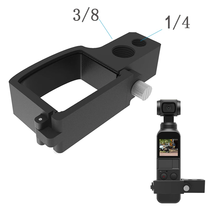In Stock OSMO Pocket Accessories Clamp Holder Bracket Microphone Extension 1/4 3/8 Thread for DJI OSMO Pocket Handheld gimbal
In Stock OSMO Pocket Accessories Clamp Holder Bracket Microphone Extension 1/4 3/8 Thread for DJI OSMO Pocket Handheld gimbal