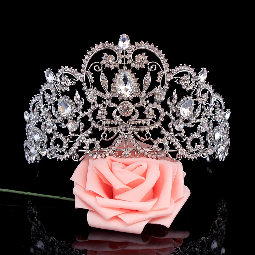 European Fashion Hollow Bridal Crowns Crystal Beaded Diadem Events Hair Accessories Headpieces Junior Quinceanera Party Crowns
European Fashion Hollow Bridal Crowns Crystal Beaded Diadem Events Hair Accessories Headpieces Junior Quinceanera Party Crowns
