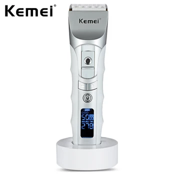 Kemei KM - 838 Rechargeable Electric LCD Hair Clipper Haircut Trimmer Hairdressing Tool
Kemei KM - 838 Rechargeable Electric LCD Hair Clipper Haircut Trimmer Hairdressing Tool