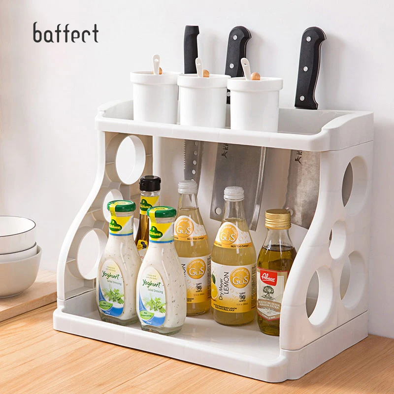 New Multi-function Kitchen Shelf Stainless Steel Rack Condiment Knife Chopping Board Shelf Double Layer Kitchen Storage Holder
New Multi-function Kitchen Shelf Stainless Steel Rack Condiment Knife Chopping Board Shelf Double Layer Kitchen Storage Holder