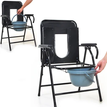 Thickened Imitation Leather +Steel Toilet Seat For Elders Portable Mobile Potty Chairs with Removable Bedpan
Thickened Imitation Leather +Steel Toilet Seat For Elders Portable Mobile Potty Chairs with Removable Bedpan
