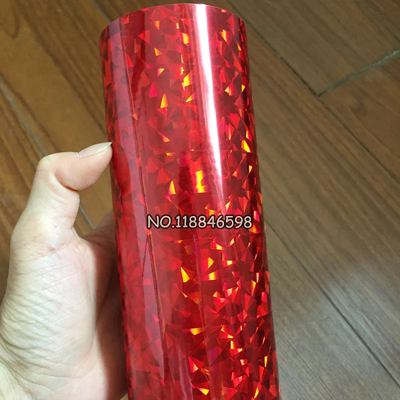 DIY Transfer Hot Stamping Paper High Quality Hot Selling Hot Foil Stamping 160mmx120M Broken Glasses Red Heat Stamping Foil Film
DIY Transfer Hot Stamping Paper High Quality Hot Selling Hot Foil Stamping 160mmx120M Broken Glasses Red Heat Stamping Foil Film