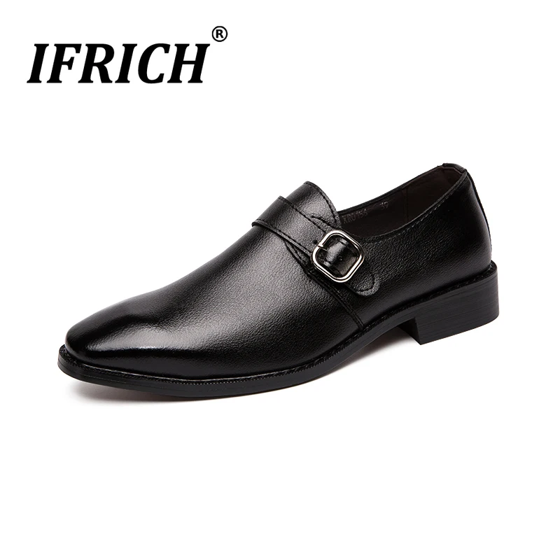 Spring Autumn Men Large Sizes Footwear Buckle Strap Dress Shoes For Men Blackc Office Shoes for Mens Fashion Business Party Shoe
Spring Autumn Men Large Sizes Footwear Buckle Strap Dress Shoes For Men Blackc Office Shoes for Mens Fashion Business Party Shoe