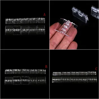 10Pcs Durable Clear Acrylic Hinge Tools Plastic Folding Hinges Transparent Hinge For Door Supplies
10Pcs Durable Clear Acrylic Hinge Tools Plastic Folding Hinges Transparent Hinge For Door Supplies