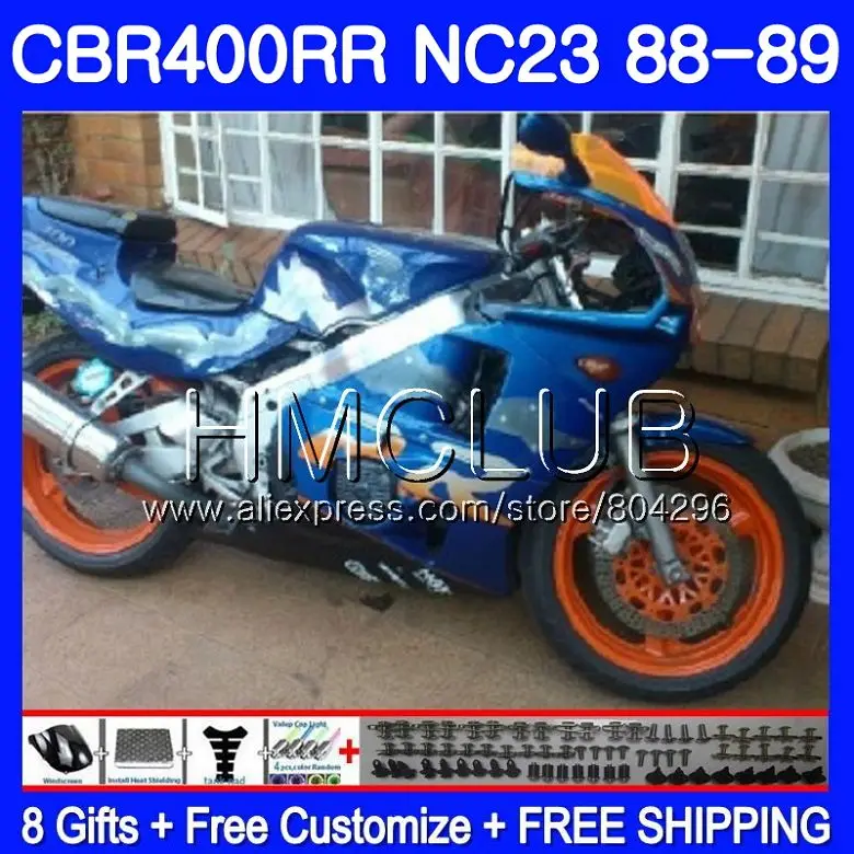 ALL Gloss bule NC23 For HONDA CBR 400RR 400 RR CBR400 RR 88 89 90 91 92 93 89HM9 CBR400RR 1988 1989 1990 1991 1992 1993 Fairings
ALL Gloss bule NC23 For HONDA CBR 400RR 400 RR CBR400 RR 88 89 90 91 92 93 89HM9 CBR400RR 1988 1989 1990 1991 1992 1993 Fairings