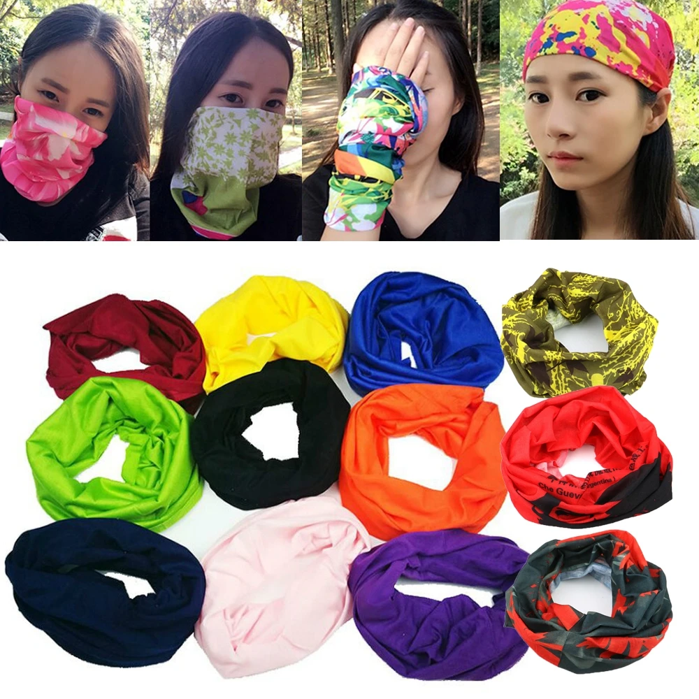 Men Women Colorful Flexibility Windproof Cycling Bandana Turban Fishing Headband Head Scarf Face Shield Outdoor Sports Accessory
Men Women Colorful Flexibility Windproof Cycling Bandana Turban Fishing Headband Head Scarf Face Shield Outdoor Sports Accessory