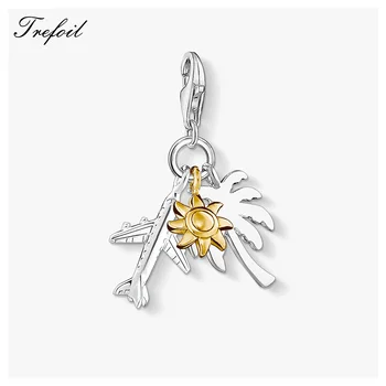 Palm Tree,Sun,Plane Charms Pendant,Jewelry 925 Sterling Silver Trendy Gift For Women Men Fit Bracelet Necklace Bag 2019 New
Palm Tree,Sun,Plane Charms Pendant,Jewelry 925 Sterling Silver Trendy Gift For Women Men Fit Bracelet Necklace Bag 2019 New