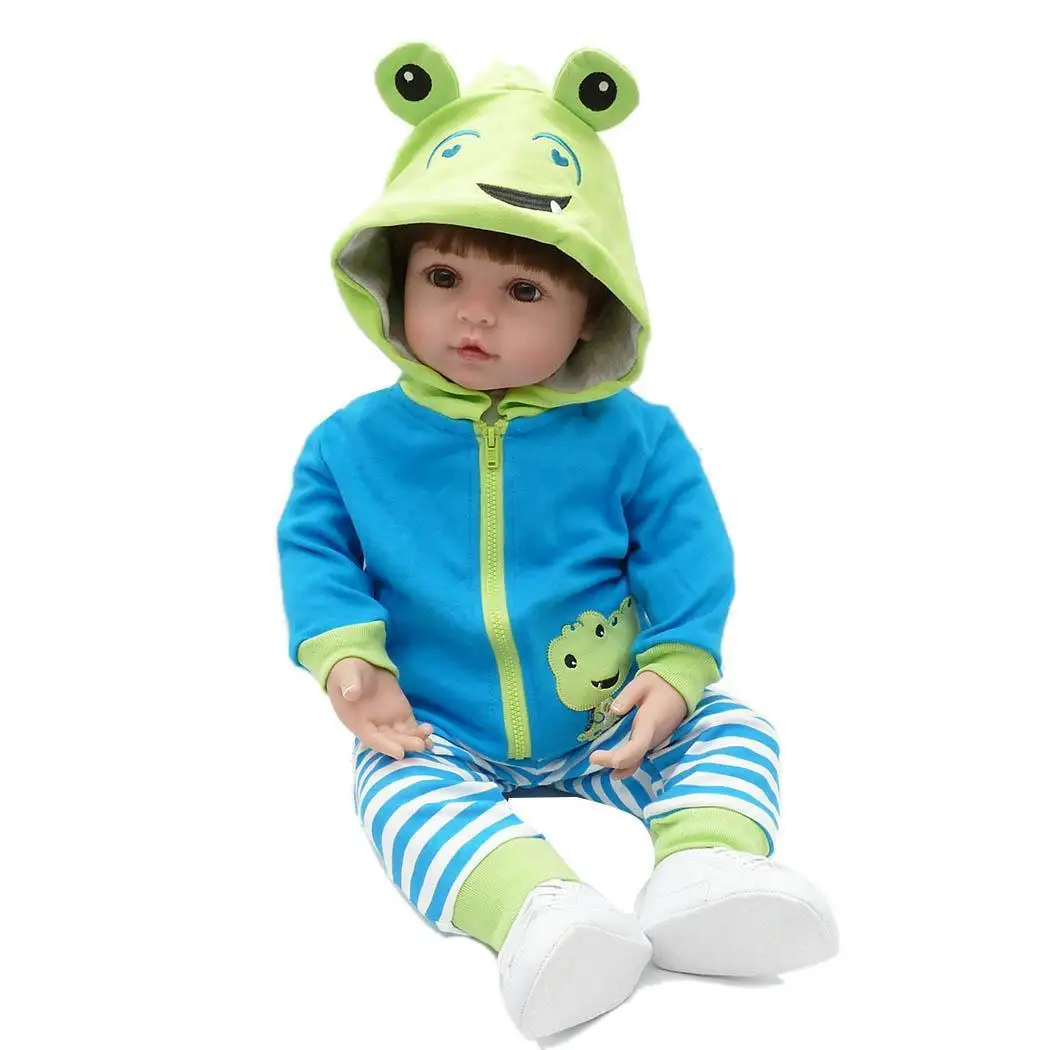 Kids Soft Silicone Realistic With Clothes Reborn Birth Certificate Baby Collectibles, Gift, Playmate Doll
Kids Soft Silicone Realistic With Clothes Reborn Birth Certificate Baby Collectibles, Gift, Playmate Doll
