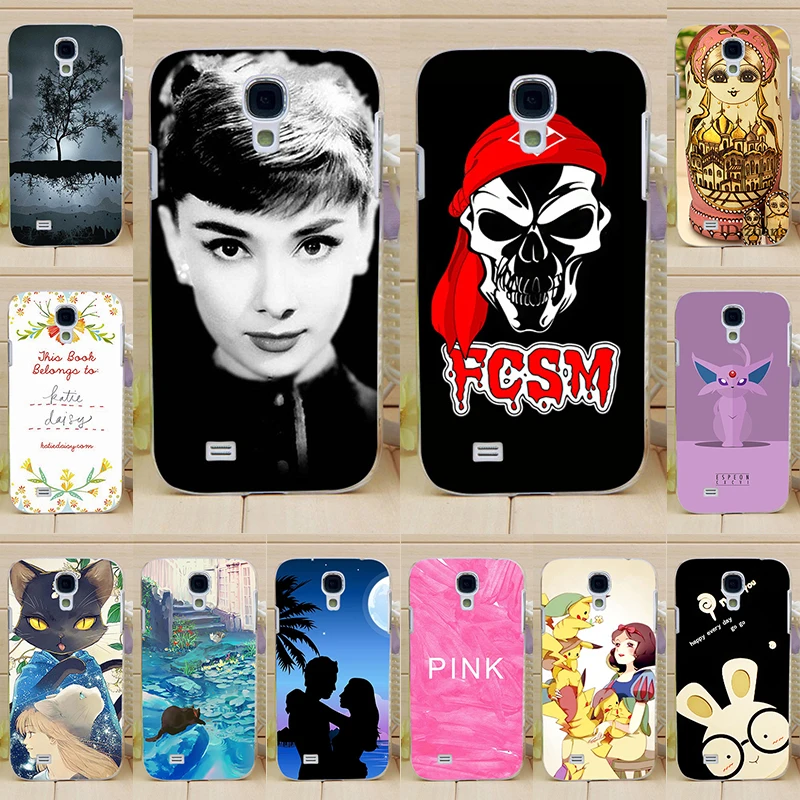 Фото Case Для SAMSUNG Galaxy S4 mini S4mini Красочная Печать Рисунок Прозрачный - купить