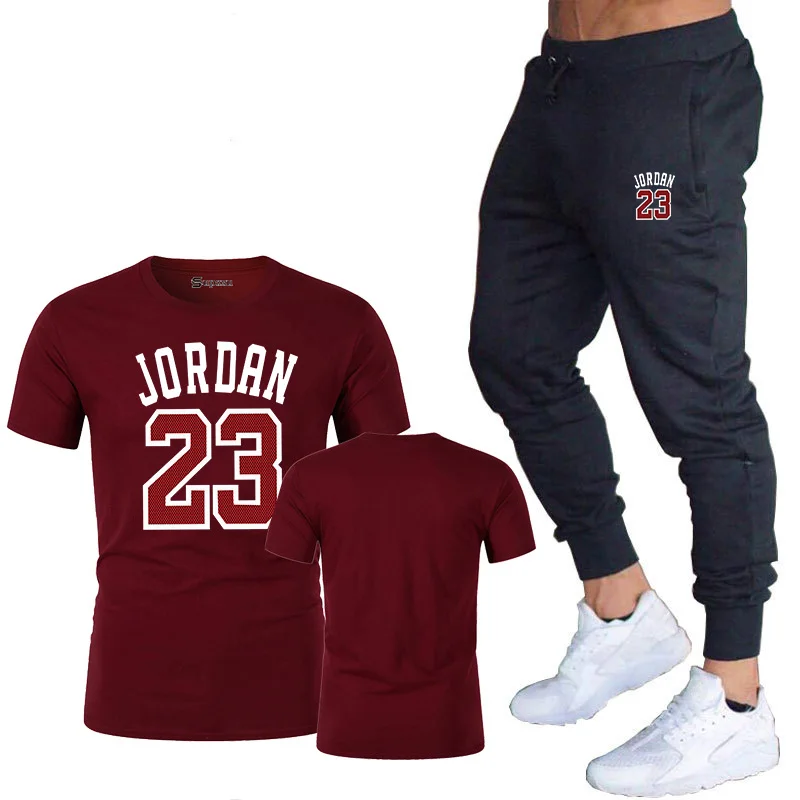 Summer Hot Sale Men's Sets T Shirts+pants Two Pieces Sets Casual Tracksuit Male 2019 Casual Tshirt Print Jordan 23 trousers men
Summer Hot Sale Men's Sets T Shirts+pants Two Pieces Sets Casual Tracksuit Male 2019 Casual Tshirt Print Jordan 23 trousers men