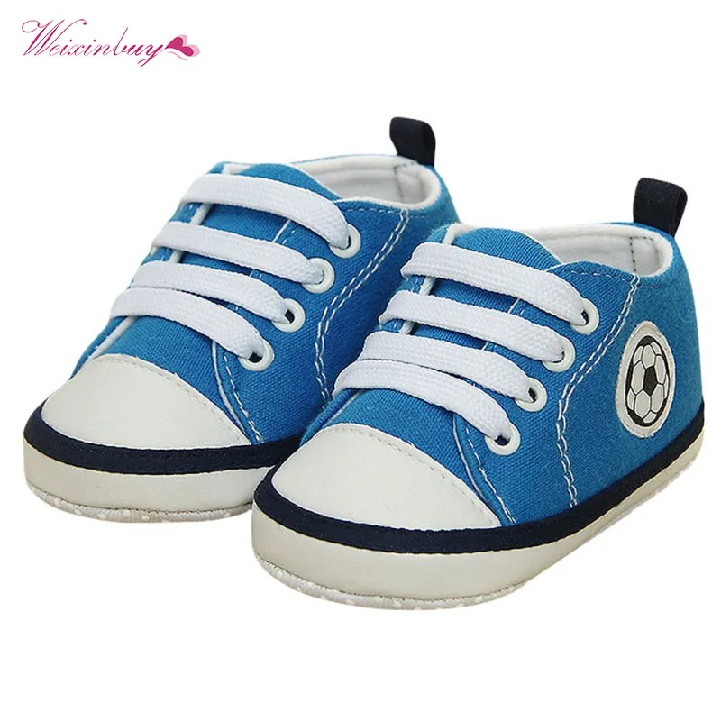 Spring Summer Toddler Baby Girls Boys Football Print Soft Crib Shoes Non-slip Sneakers Prewalkers Cloth Shoes
Spring Summer Toddler Baby Girls Boys Football Print Soft Crib Shoes Non-slip Sneakers Prewalkers Cloth Shoes