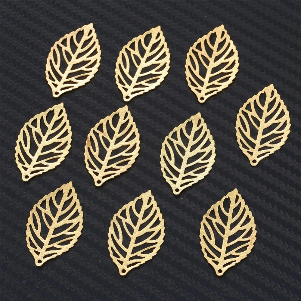 50Pcs/lot Stainless Steel Leaves Charms Hollow Leaf Handmade DIY European Charm for Necklace Bracelets & Pendants Jewelry Making
50Pcs/lot Stainless Steel Leaves Charms Hollow Leaf Handmade DIY European Charm for Necklace Bracelets & Pendants Jewelry Making