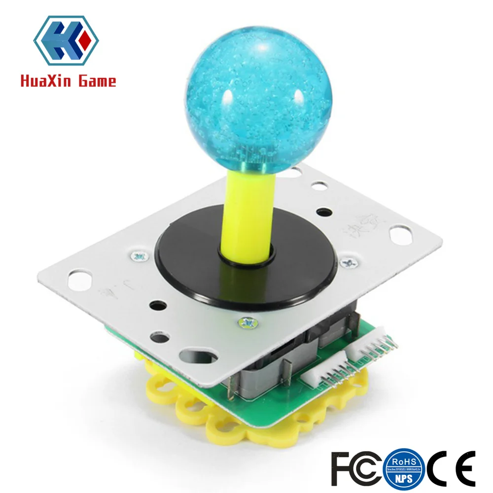 12V LED Arcade Joystick And 5Pin Cable Colorful Illuminated Switchable from 4 to 8 Way Operation for Game | Спорт и развлечения