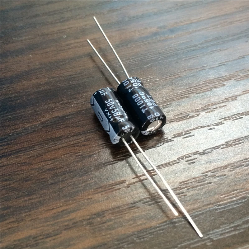 10pcs/100pcs 56uF 50V Rubycon YXH Series 6.3x11mm Low Impedance Long Life 50V56uF Electrolytic Capacitor
10pcs/100pcs 56uF 50V Rubycon YXH Series 6.3x11mm Low Impedance Long Life 50V56uF Electrolytic Capacitor