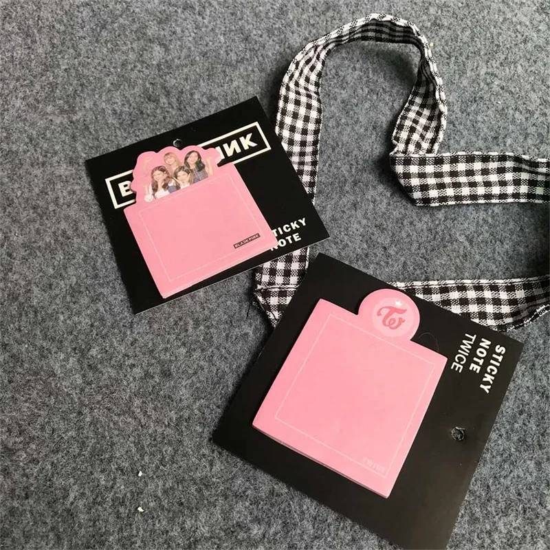 Blackpink TWICE Pattern Memo Pad Cute Sticky Notes Memo Pad Paper Stickers Bookmark Stationery School Supplies
Blackpink TWICE Pattern Memo Pad Cute Sticky Notes Memo Pad Paper Stickers Bookmark Stationery School Supplies