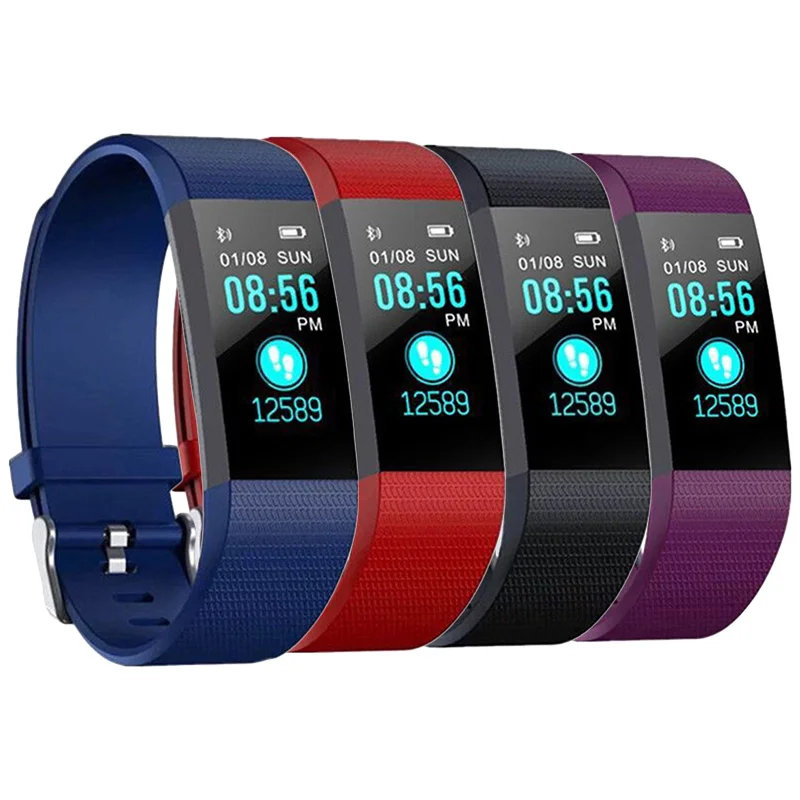 Blood PressureMonitor Wristband Screen Notification Smart Bracelet Timeowner Smartwatch Step Counter Smart Watch for Ios Android
Blood PressureMonitor Wristband Screen Notification Smart Bracelet Timeowner Smartwatch Step Counter Smart Watch for Ios Android