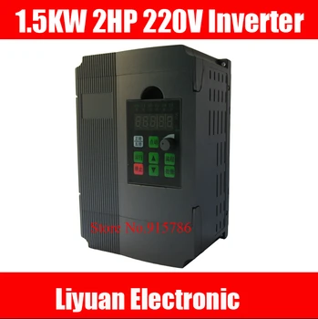 NEW 1.5KW 2HP 220V Variable Frequency Drive Inverter / three phase output 380V motor speed Inverter
NEW 1.5KW 2HP 220V Variable Frequency Drive Inverter / three phase output 380V motor speed Inverter