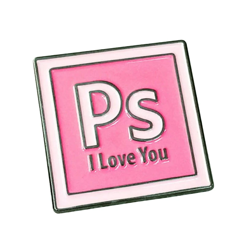 PS I Love You badge pink square icon pin simple letters brooch denim jackets lapel pin couple Valentines gifts
PS I Love You badge pink square icon pin simple letters brooch denim jackets lapel pin couple Valentines gifts