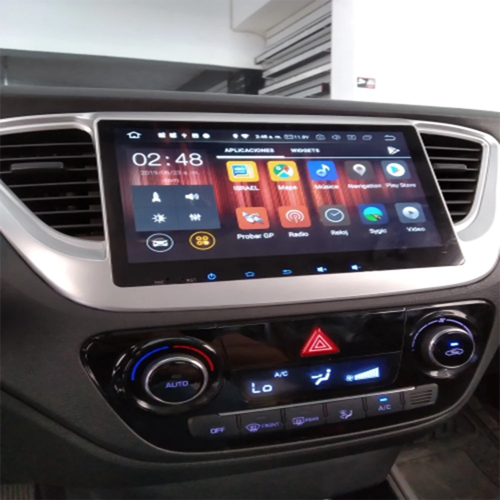 Автомобильный радиоприемник Mirrorlink на Android 9 дюймов сенсорный экран Bluetooth