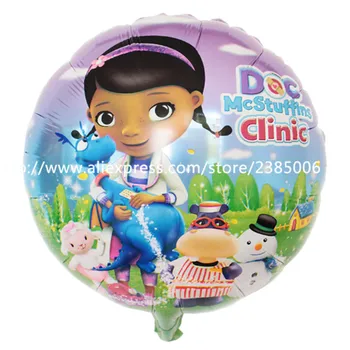 wholesale 50pcs/lots Arrival McStuffins Doctor Helium Balloon Kids Birthday Party Decoration Toys Children Mylar Balloons
wholesale 50pcs/lots Arrival McStuffins Doctor Helium Balloon Kids Birthday Party Decoration Toys Children Mylar Balloons