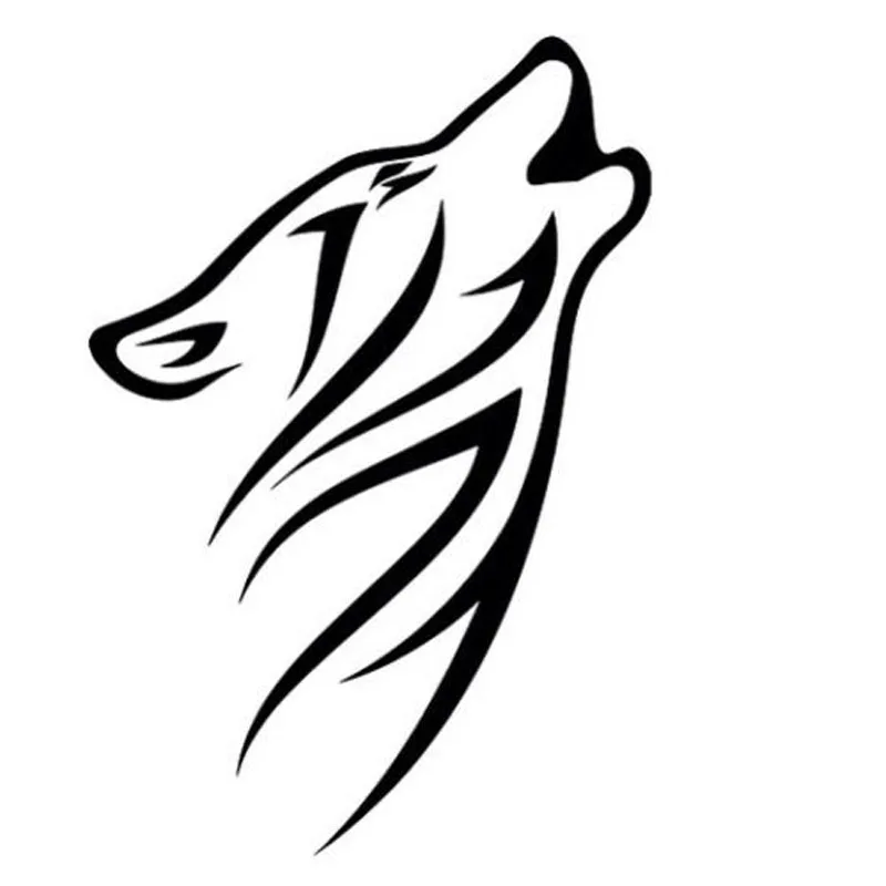 10.5*15.2CM Tribal Howling Wolf Pattern Vinyl Car Stickers Reflective Car Styling Decals Black/Silver S1-2266
10.5*15.2CM Tribal Howling Wolf Pattern Vinyl Car Stickers Reflective Car Styling Decals Black/Silver S1-2266